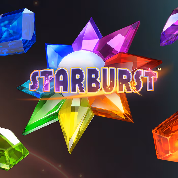 Starburst - iconische NetEnt slot met uitbreidende wilds en schitterende edelstenen