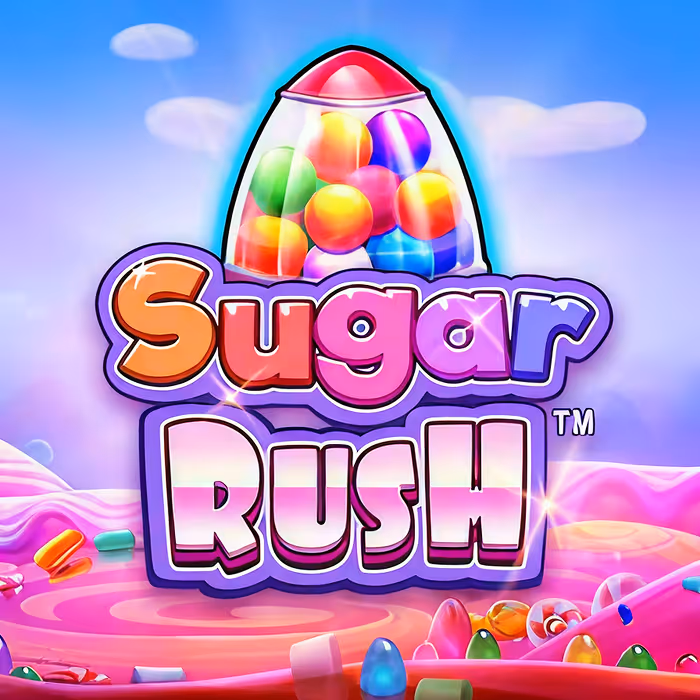 Sugar Rush - snoepthema Pragmatic Play slot met cluster betaalwijzen en bonusaankopen